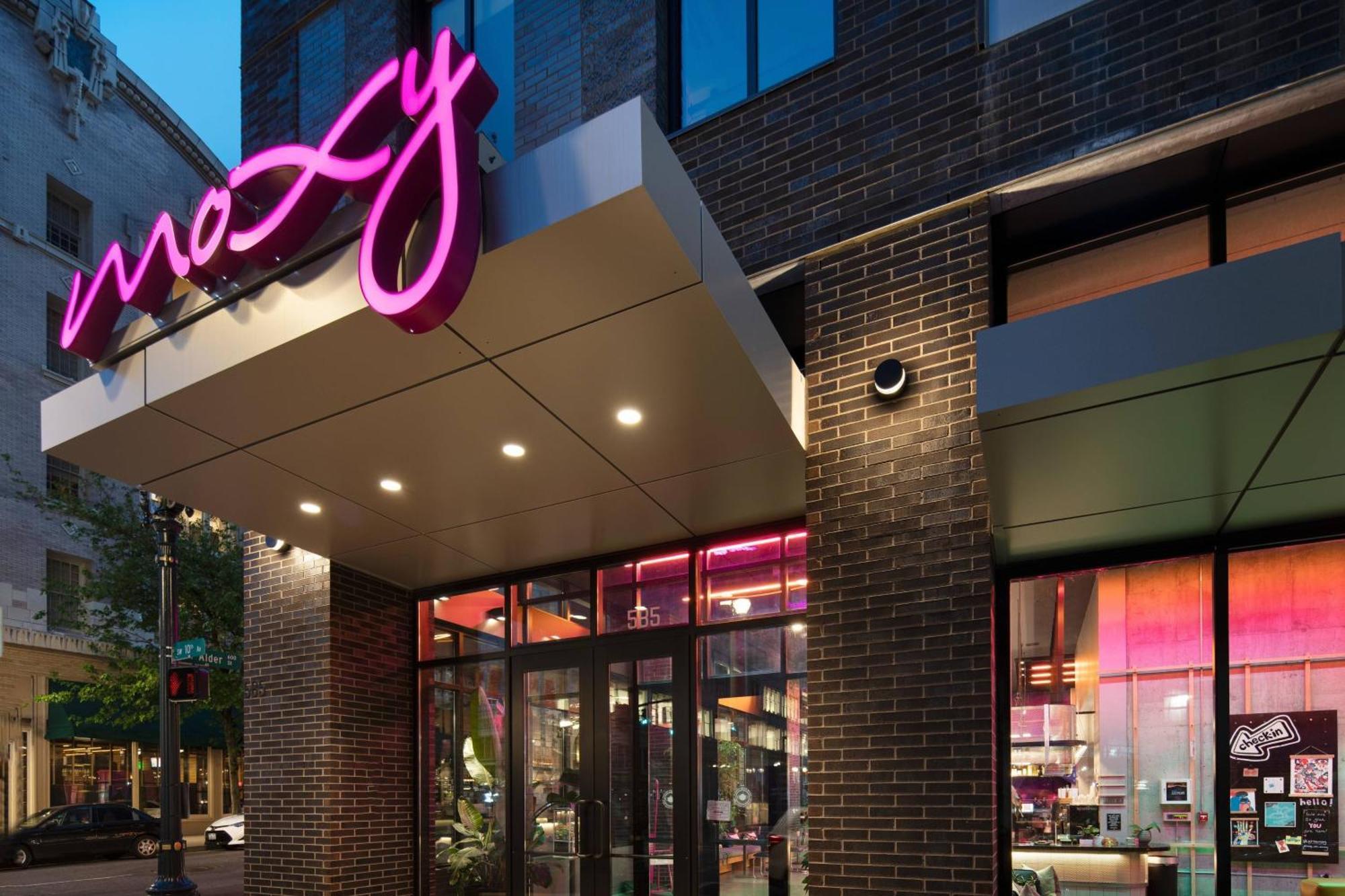 Moxy Portland Downtown Hotell Exteriör bild